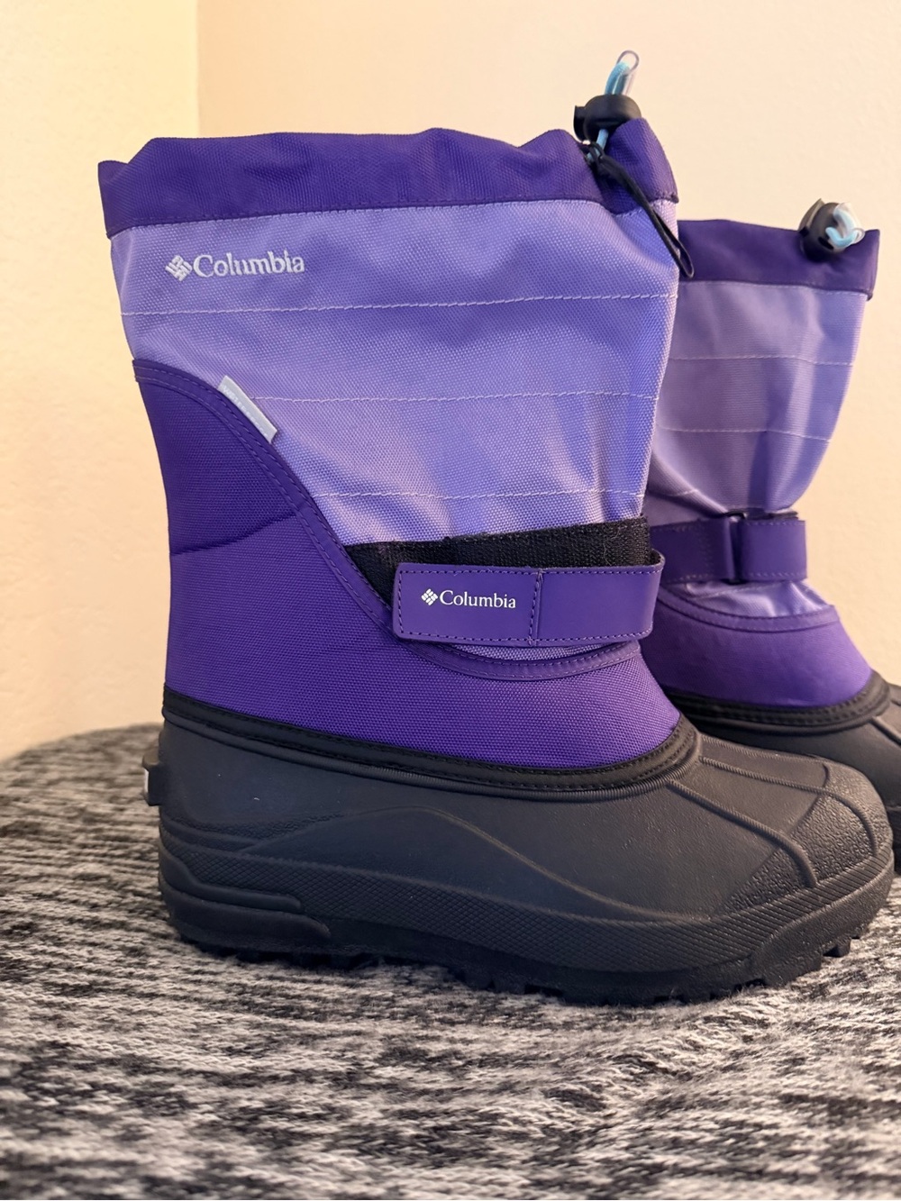 Columbia Kids Purple and Lavender Snow Boots